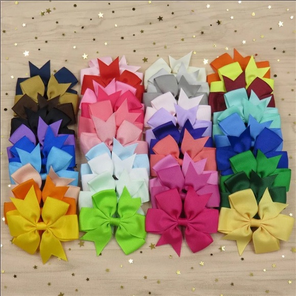 👒Cute pony Tie  Bows n clips👒 - Picture 12 of 15